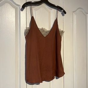 Copper rose Free People Cami top.